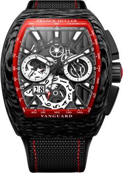 Часы Franck Muller Vanguard Grande Date V_45_CC_GD_SQT_CARBON_NR(ER)